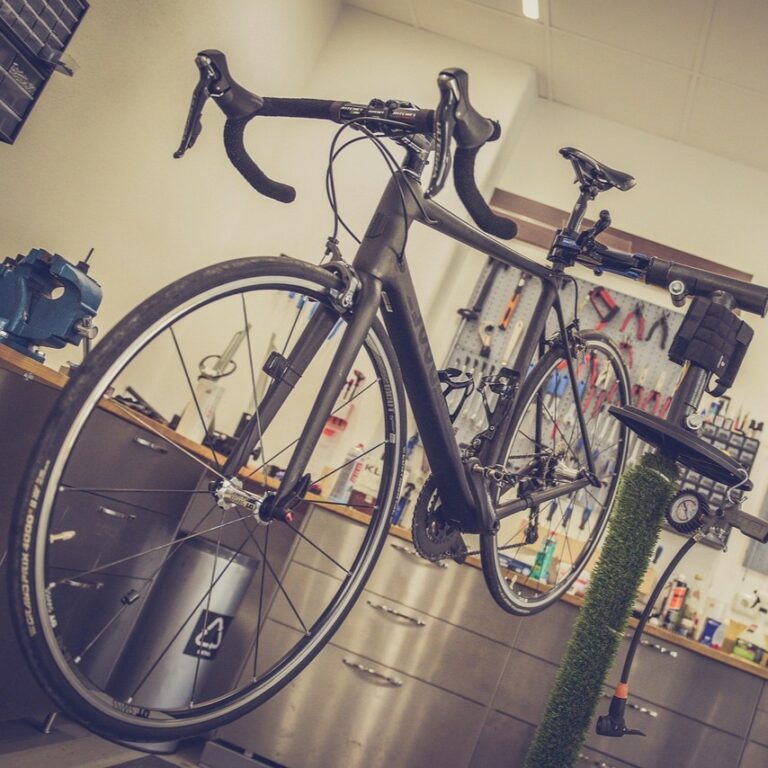 Reparaturen am Fahrrad